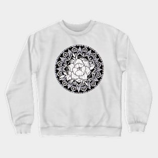 Peony Mandala Crewneck Sweatshirt